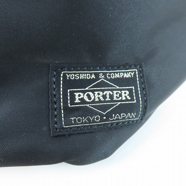実際に弊社で買取させて頂いた(2)PORTER/ポーター TANKER WAIST BAG L タンカー ウエストバッグ L ブラック/622-66628の画像 4枚目