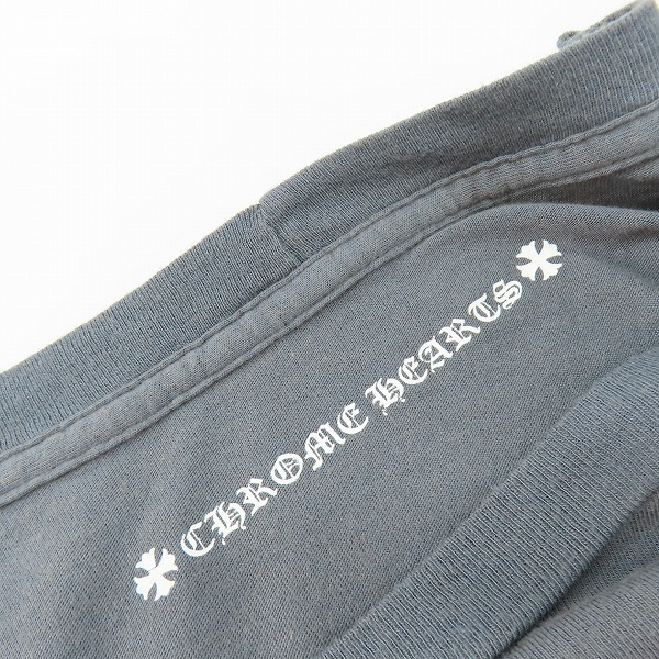 実際に弊社で買取させて頂いたCHROME HEARTS/クロムハーツ モーダル混 S/S カットソー/Tシャツ Mの画像 2枚目
