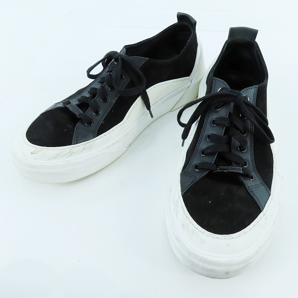 実際に弊社で買取させて頂いたJIMMY CHOO/ジミーチュウ スタッズ レザースニーカー/44