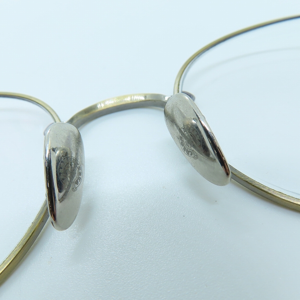 実際に弊社で買取させて頂いたCHROME HEARTS/クロムハーツ BUBBA-A 度入り眼鏡/メガネフレーム アイウェアの画像 3枚目