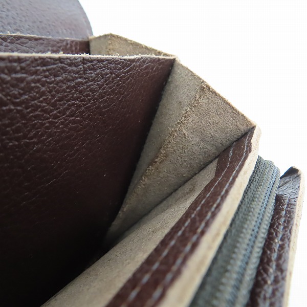 実際に弊社で買取させて頂いたIL BISONTE/イルビゾンテ STANDARD COLLECTION/スタンダードコレクション 二つ折り ウォレット/財布 5462305140の画像 7枚目