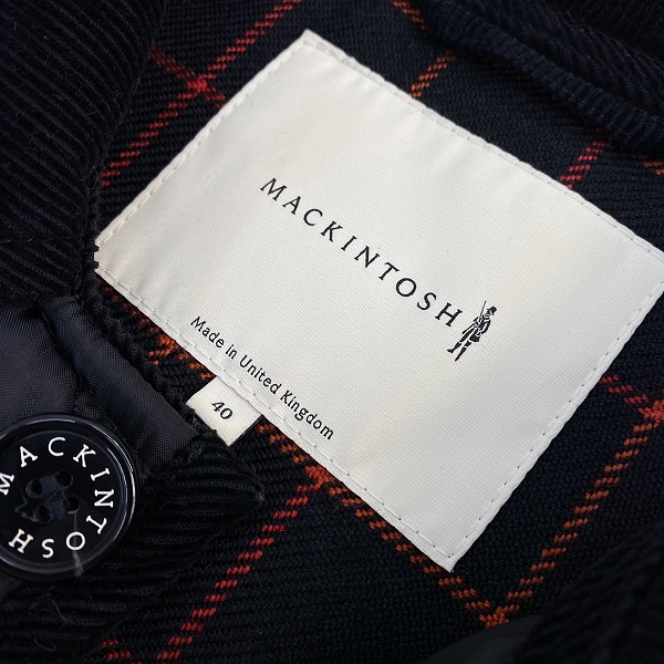 実際に弊社で買取させて頂いたMACKINTOSH/マッキントッシュ キルティングジャケット G212QO1005BGQPE/40の画像 2枚目