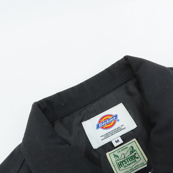 実際に弊社で買取させて頂いたHYSTERIC GLAMOUR×Dickies/ヒステリックグラマー×ディッキーズ アイゼンハワージャケット 181M10HG01/Mの画像 5枚目