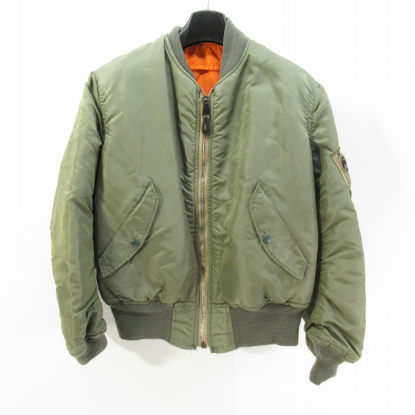 実際に弊社で買取させて頂いたALPHA INDUSTRIES/アルファインダストリーズ MA-1 フライトジャケット MIL-J-8279E/S