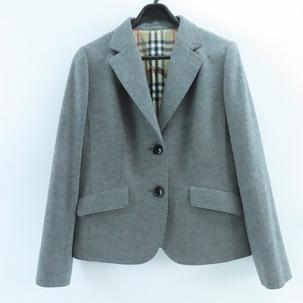 実際に弊社で買取させて頂いたBURBERRY LONDON/バーバリー ロンドン ウール 2Bジャケット/46