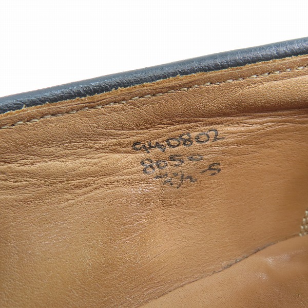 実際に弊社で買取させて頂いたTricker’s/トリッカーズ Needles/ニードルズ別注 8050 クロコ型押 ローファ/7.5の画像 5枚目