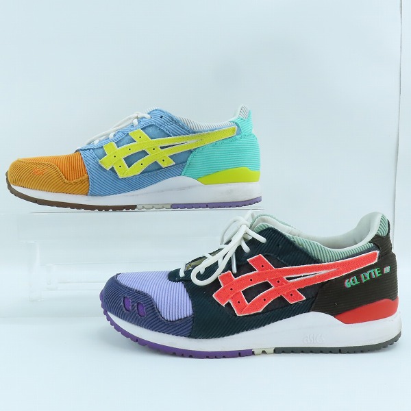 実際に弊社で買取させて頂いたasics × ATMOS/アシックス × アトモス GEL LYTE 3/ゲルライト3 ショーン ウェザースプーン 1203A019-000 /26の画像 3枚目