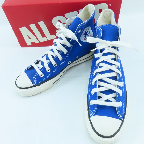 実際に弊社で買取させて頂いたCONVERSE/コンバース CANVAS ALL STAR J HI ブルー /8