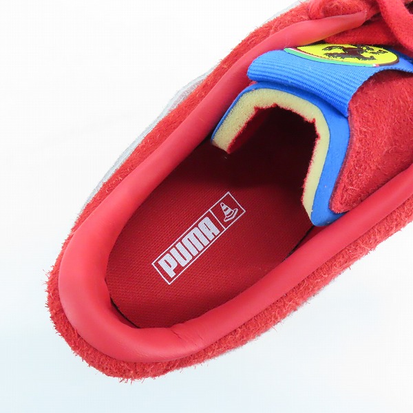 実際に弊社で買取させて頂いた【未使用】PUMA/プーマ Ferrari Suede x JV フェラーリ スエード スニーカー 307999-01/29.0の画像 4枚目