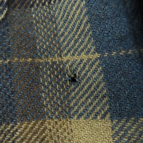 実際に弊社で買取させて頂いた【難有り】PENDLETON/ペンドルトン Outdoors Man チェック柄長袖シャツ/Sの画像 5枚目