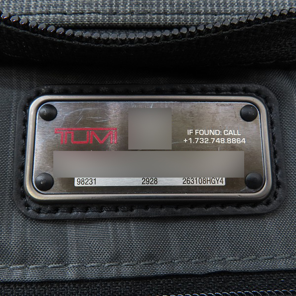 実際に弊社で買取させて頂いたTUMI/トゥミ ビジネスバッグ ORGANIZER PORTFOLIO BRIEF/ 98231 2928 263108HGY4の画像 5枚目