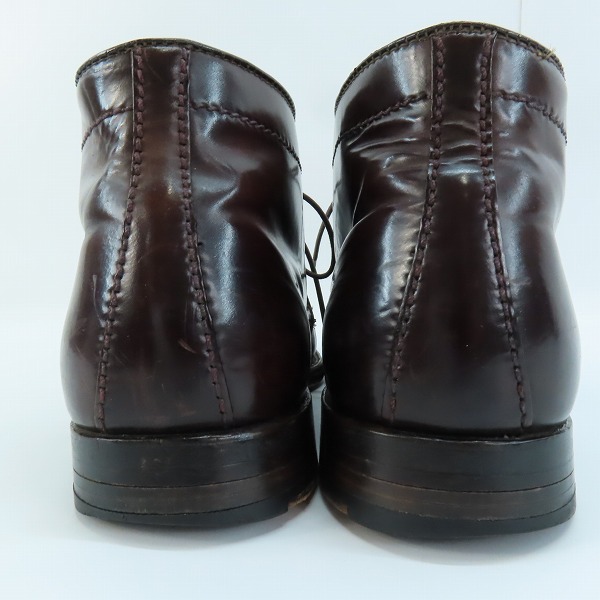 実際に弊社で買取させて頂いたALDEN/オールデン コードバンチャッカブーツ 13370/6Dの画像 1枚目