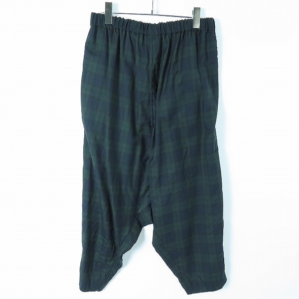 実際に弊社で買取させて頂いた【未使用】BLACK COMME des GARCONS/ブラック コムデギャルソン 21SS サルエルパンツ 1H-P013/Lの画像 1枚目