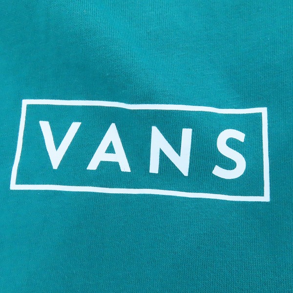 実際に弊社で買取させて頂いたvans/バンズ 半袖Tシャツ ターコイズブルー/Lの画像 3枚目