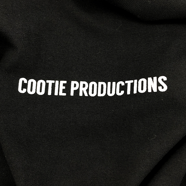 実際に弊社で買取させて頂いたCOOTIE PRODUCTIONS/クーティープロダクションズ ワンポイントロゴ/オーバーサイズ/ 半袖Tシャツ ブラック/L の画像 5枚目