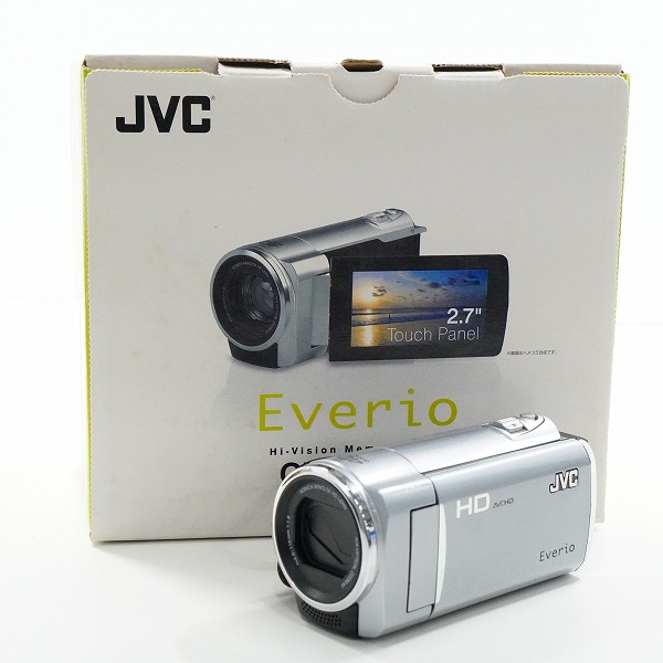 実際に弊社で買取させて頂いたJVC/日本ビクター ケンウッド Everio GZ-HM460 -S 11年製 デジタルビデオカメラ 動作確認済み