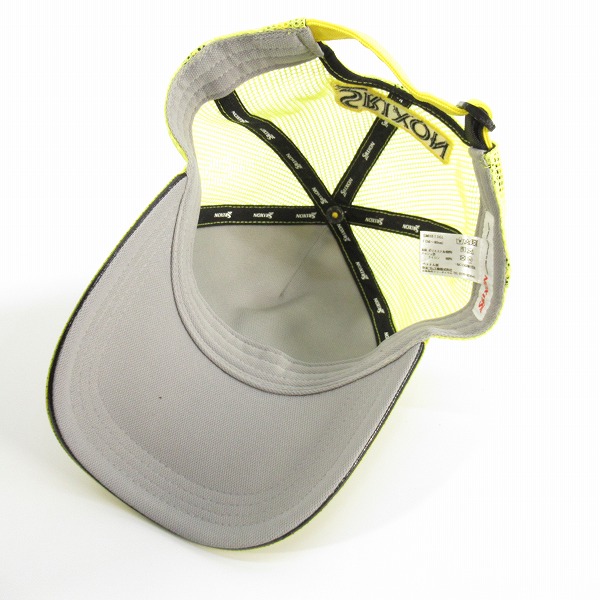 実際に弊社で買取させて頂いたSRIXON/スリクソン ゴルフキャップ  イエロー/SMH8136L/F(56-60cm)の画像 4枚目