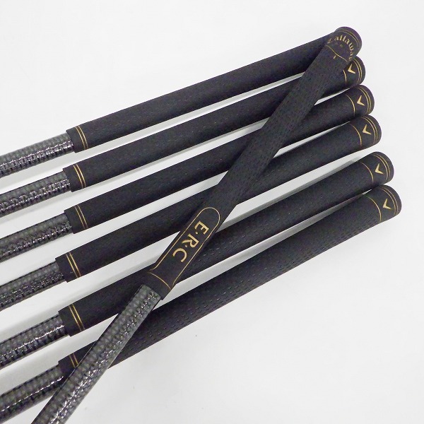 実際に弊社で買取させて頂いたCallaway/キャロウェイ E.R.C Ti チタン アイアン #5～9,P,Sw 7本セット N.S.PRO 800GHの画像 8枚目