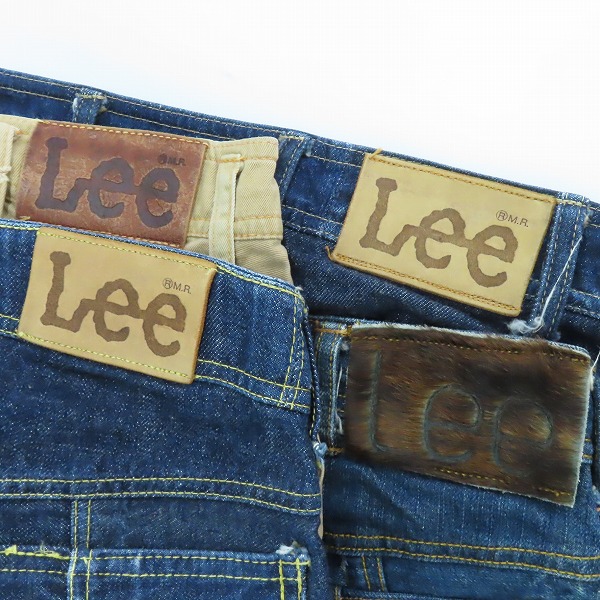 実際に弊社で買取させて頂いたLee/リー マルチパターン ジーンズ/デニムパンツ 4点セットの画像 2枚目