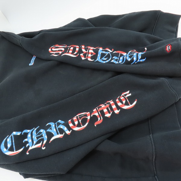 実際に弊社で買取させて頂いたCHROME HEARTS/クロムハーツ MATTY BOY/マッティボーイ 2021AW America US SCRL SWTSHRT/XLの画像 8枚目