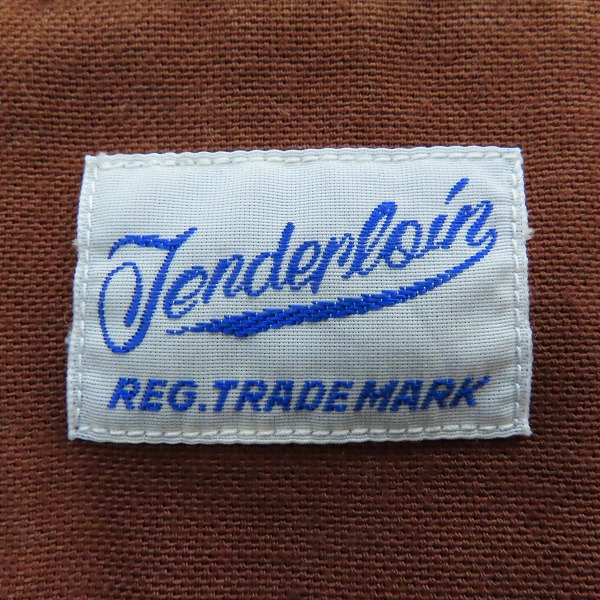 実際に弊社で買取させて頂いたTENDERLOIN/テンダーロイン ORIGINALワッペン付き オープンカラーシャツ Mの画像 2枚目