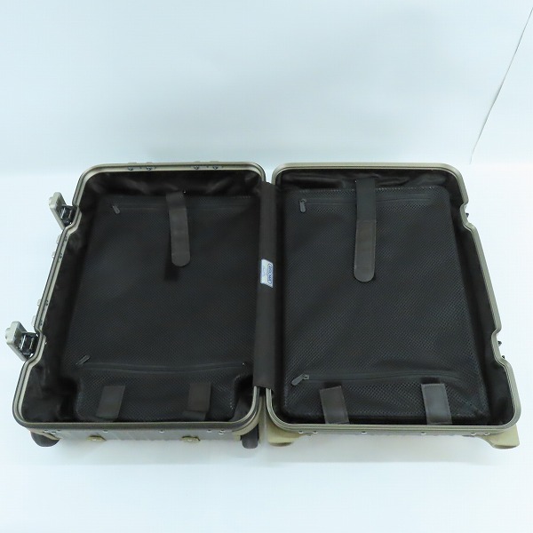 実際に弊社で買取させて頂いたRIMOWA/リモワ TOPAS TITANIUM トパーズ チタニウム 2輪 944.52の画像 5枚目