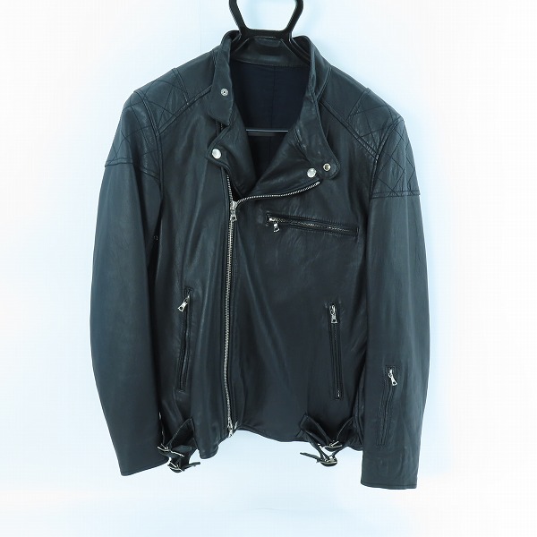実際に弊社で買取させて頂いたSOPHNET./ソフネット シープレザーライダースジャケット SOPH-091012/S