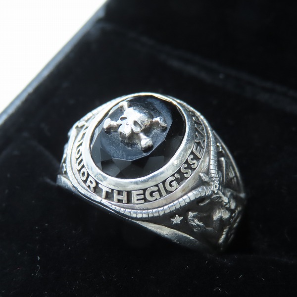 実際に弊社で買取させて頂いたJustin Davis×VAMPS/ジャスティンデイビス×ヴァンプス カレッジリング SRJ1900 20号