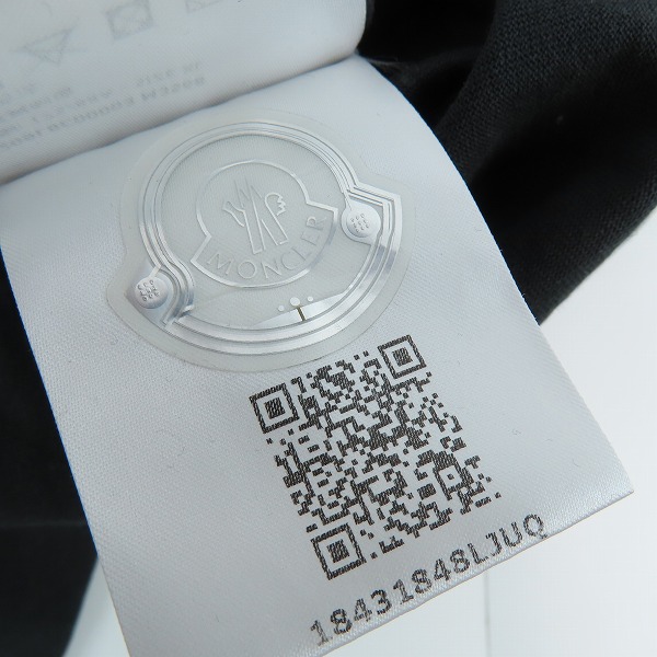実際に弊社で買取させて頂いた【JPタグ】MONCLER×PALM ANGELS/モンクレール×パームエンジェルス GENIUS Tシャツ カットソー I209L8C00003 XLの画像 7枚目