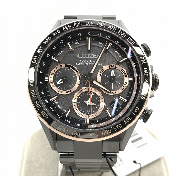 実際に弊社で買取させて頂いたCITIZEN/シチズン ATTESA/アテッサ Eco-Drive/エコドライブ 腕時計  F950-T027318の画像 1枚目