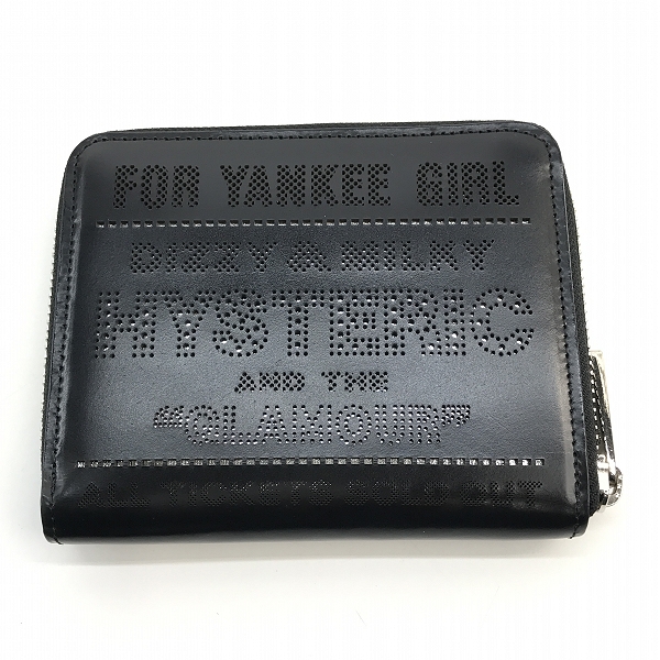 実際に弊社で買取させて頂いたHYSTERIC GLAMOUR×PORTER/ヒステリックグラマー×ポーター 二つ折り財布 ラウンドジップ 財布