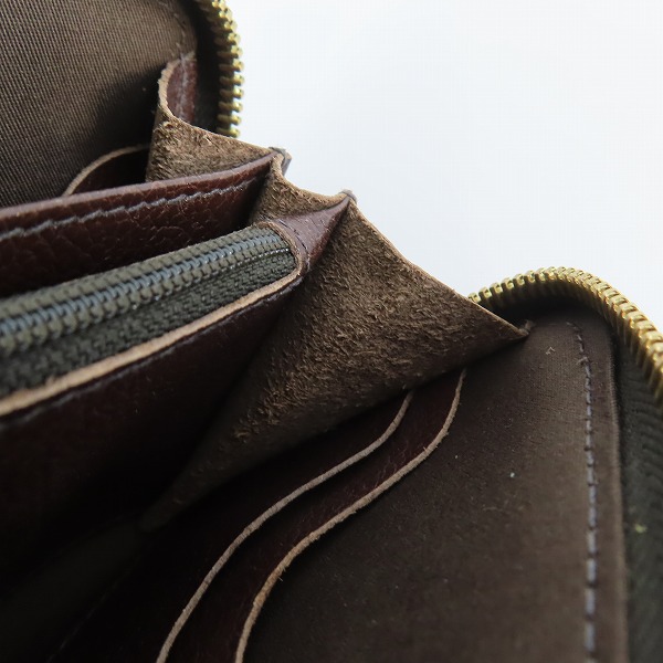 実際に弊社で買取させて頂いたIL BISONTE/イルビゾンテ STANDARD COLLECTION/スタンダードコレクション ジップアラウンド ロングウォレット/長財布の画像 7枚目