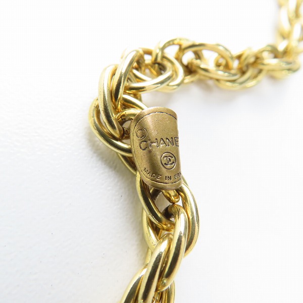 実際に弊社で買取させて頂いたCHANEL/シャネル ヴィンテージ ココマーク  チェーン ベルトの画像 5枚目