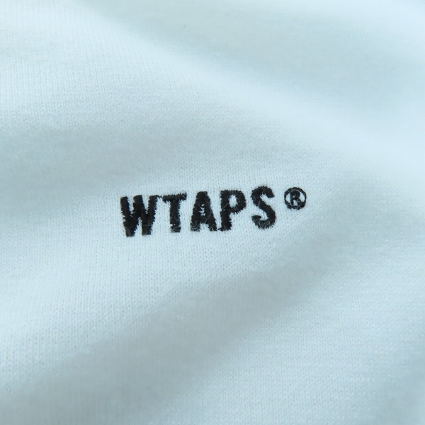 実際に弊社で買取させて頂いたWTAPS/ダブルタップス 23SS DESIGN 01/SS/CTPL COLLEGE TEE 胸刺繍 半袖Tシャツ 231ATDT-CSM28 /1の画像 5枚目