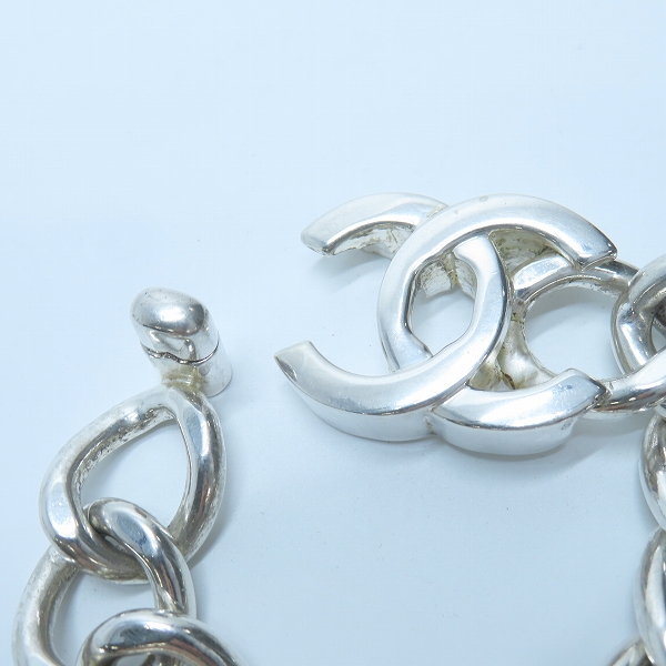 実際に弊社で買取させて頂いたCHANEL/シャネル ターンロック ブレスレット ココマークの画像 5枚目