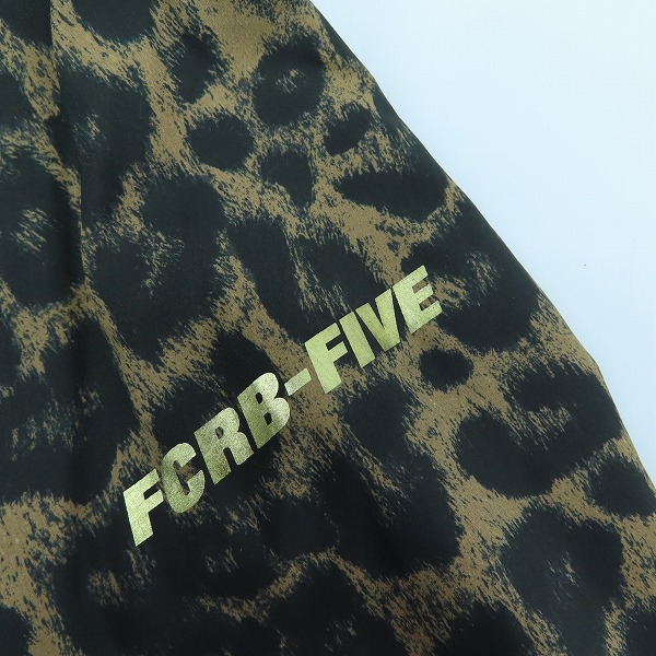 実際に弊社で買取させて頂いたNIKE × FCRB./ナイキ × エフシーレアルブリストル WARM UP JACKET/レオパード パーカー ハーフパンツ セットアップ/Lの画像 3枚目