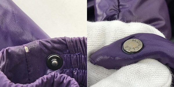 実際に弊社で買取させて頂いたMONCLER/モンクレール EVEREST/エベレスト ダウンジャケット 41310/60/58950/0の画像 9枚目