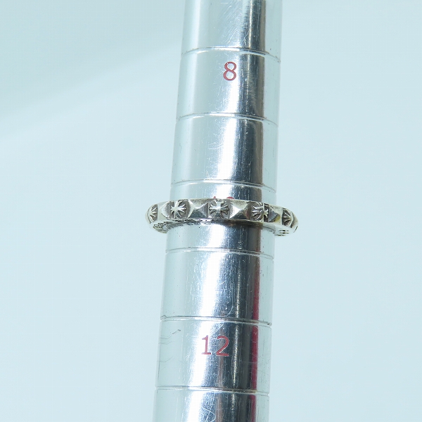 実際に弊社で買取させて頂いたCHROME HEARTS/クロムハーツ TFP/トゥルーファッキンパンク CHプラス リング/10.5号の画像 8枚目