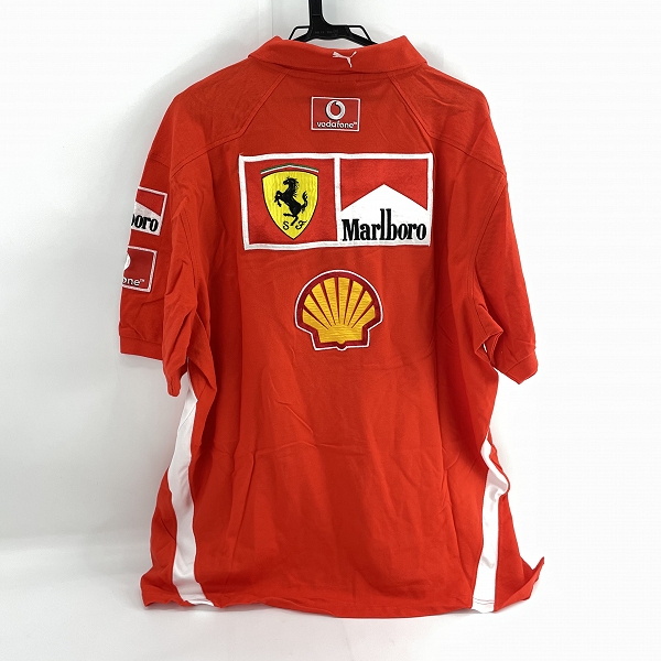 実際に弊社で買取させて頂いたPUMA/プーマ Formula1/F1チームウェア ワッペン付き 半袖ポロシャツ/XXLの画像 1枚目