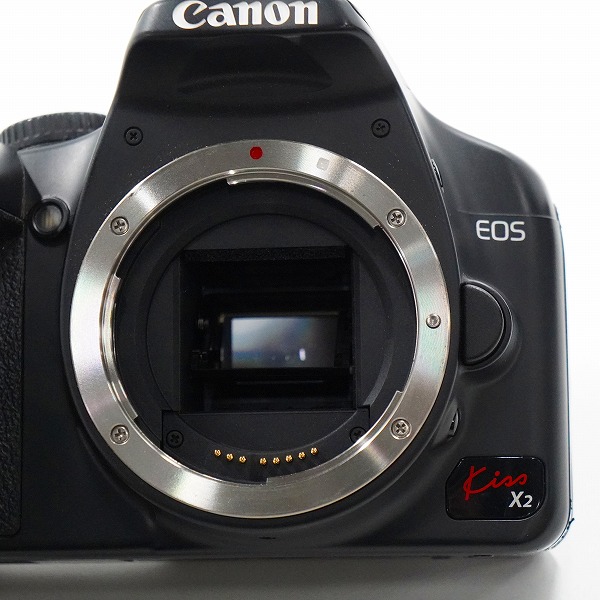 実際に弊社で買取させて頂いたCanon/キャノン DS126181 EOS Kiss x2 デジタル一眼レフカメラ ボディ 動作確認済みの画像 1枚目