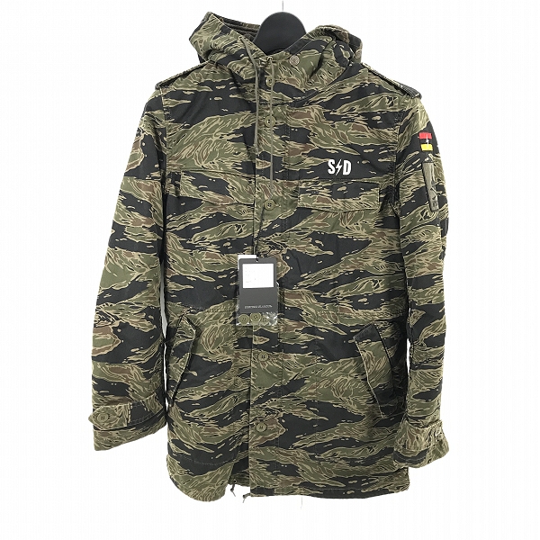 実際に弊社で買取させて頂いた【未使用】HYSTERIC GLAMOUR/ヒステリックグラマー ライナー付き ミリタリージャケット 0293AC03/S