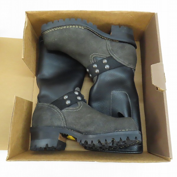 実際に弊社で買取させて頂いたWESCO/ウエスコ Custom Boss/カスタムボス リンチシルバースミス ブーツ/7.5の画像 8枚目