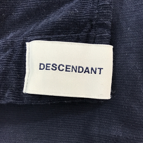 実際に弊社で買取させて頂いたDESCENDANT/ディセンダント コーデュロイ ノーカラーシャツ/3の画像 3枚目
