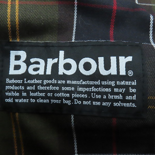 実際に弊社で買取させて頂いたBarbour/バブアー ショルダー/メッセンジャーバッグの画像 4枚目