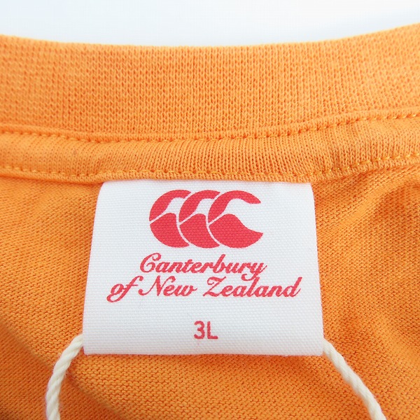 実際に弊社で買取させて頂いた【未使用】CANTERBURY/カンタベリー ショートスリーブ/RA34165/3Lの画像 2枚目