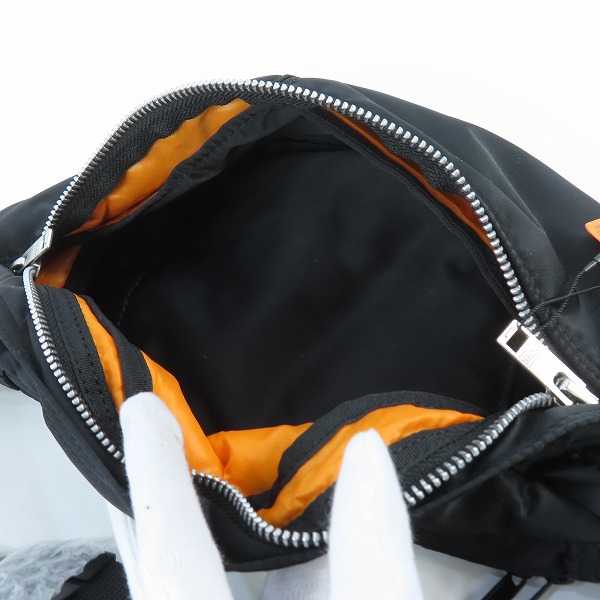 実際に弊社で買取させて頂いた【未使用】PORTER/ポーター TANKER WAIST BAG タンカー ウエストバッグ ブラック/622-76629の画像 3枚目