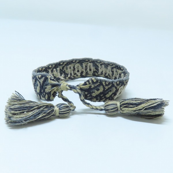 実際に弊社で買取させて頂いたChristian Dior/クリスチャン ディオール ミサンガ/ブレスレットの画像 3枚目