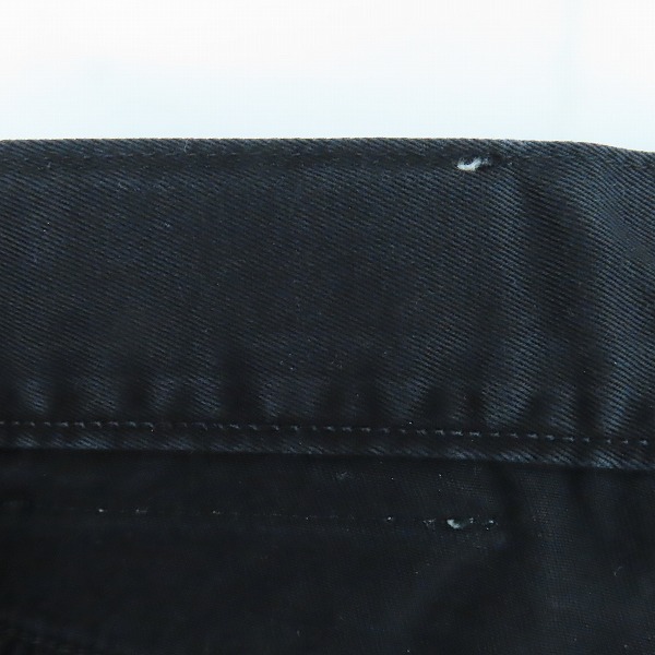 実際に弊社で買取させて頂いたVERSACE CLASSIC/ヴェルサーチクラシック コットン ワイドパンツ ブラック/34の画像 6枚目