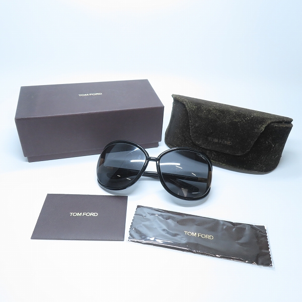 実際に弊社で買取させて頂いたTOM FORD/トムフォード Olivia/オリビア サングラス/アイウェア TF78 B5の画像 9枚目