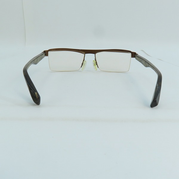 実際に弊社で買取させて頂いたalain mikli/アランミクリ メタルブロー 度入り メガネフレーム/アイウェア AL1119-M00Hの画像 2枚目